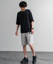 接触冷感 多機能素材ショートクライミングイージーワイドパンツ 15371