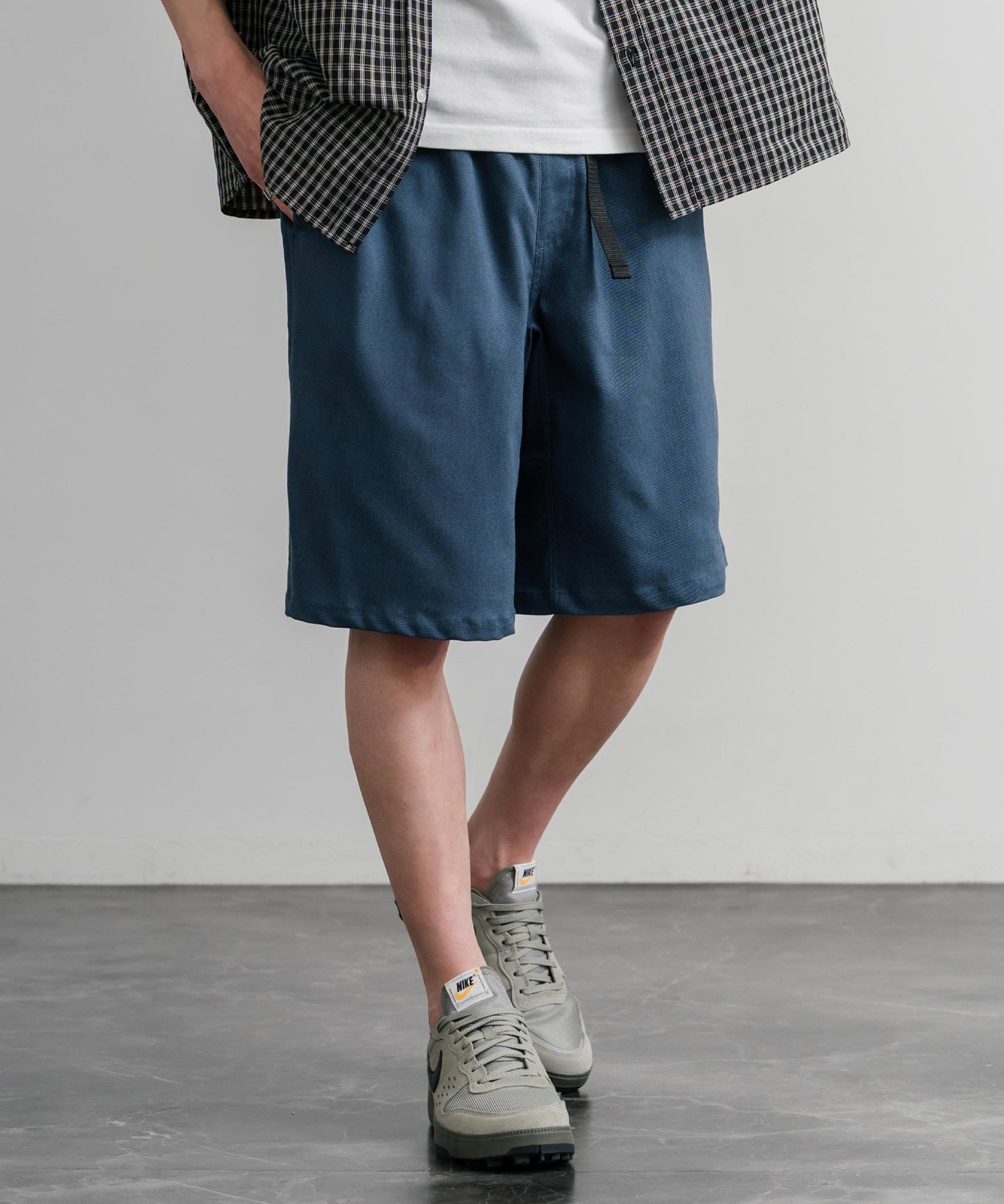 接触冷感 多機能素材ショートクライミングイージーワイドパンツ 15371