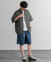 接触冷感 多機能素材ショートクライミングイージーワイドパンツ 15371