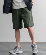 接触冷感 多機能素材ショートクライミングイージーワイドパンツ 15371