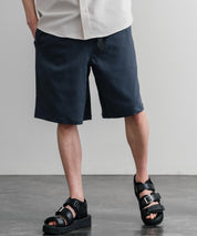 接触冷感 多機能素材ショートクライミングイージーワイドパンツ 15371