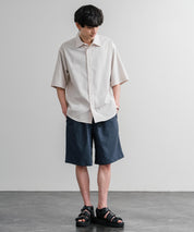 接触冷感 多機能素材ショートクライミングイージーワイドパンツ 15371