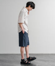 接触冷感 多機能素材ショートクライミングイージーワイドパンツ 15371