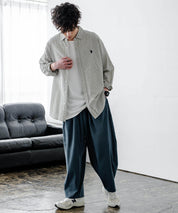 多機能 接触冷感ストレッチUVカットイージーバルーンパンツ 15372