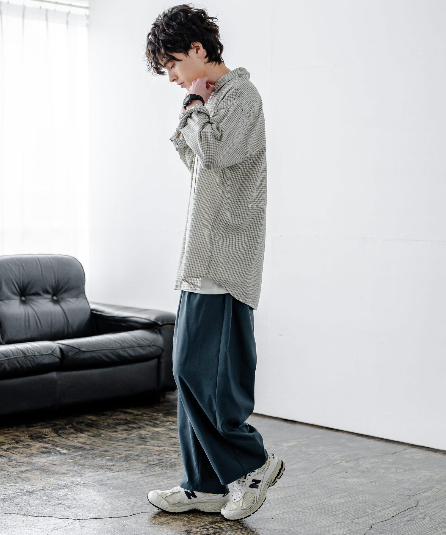 多機能 接触冷感ストレッチUVカットイージーバルーンパンツ 15372