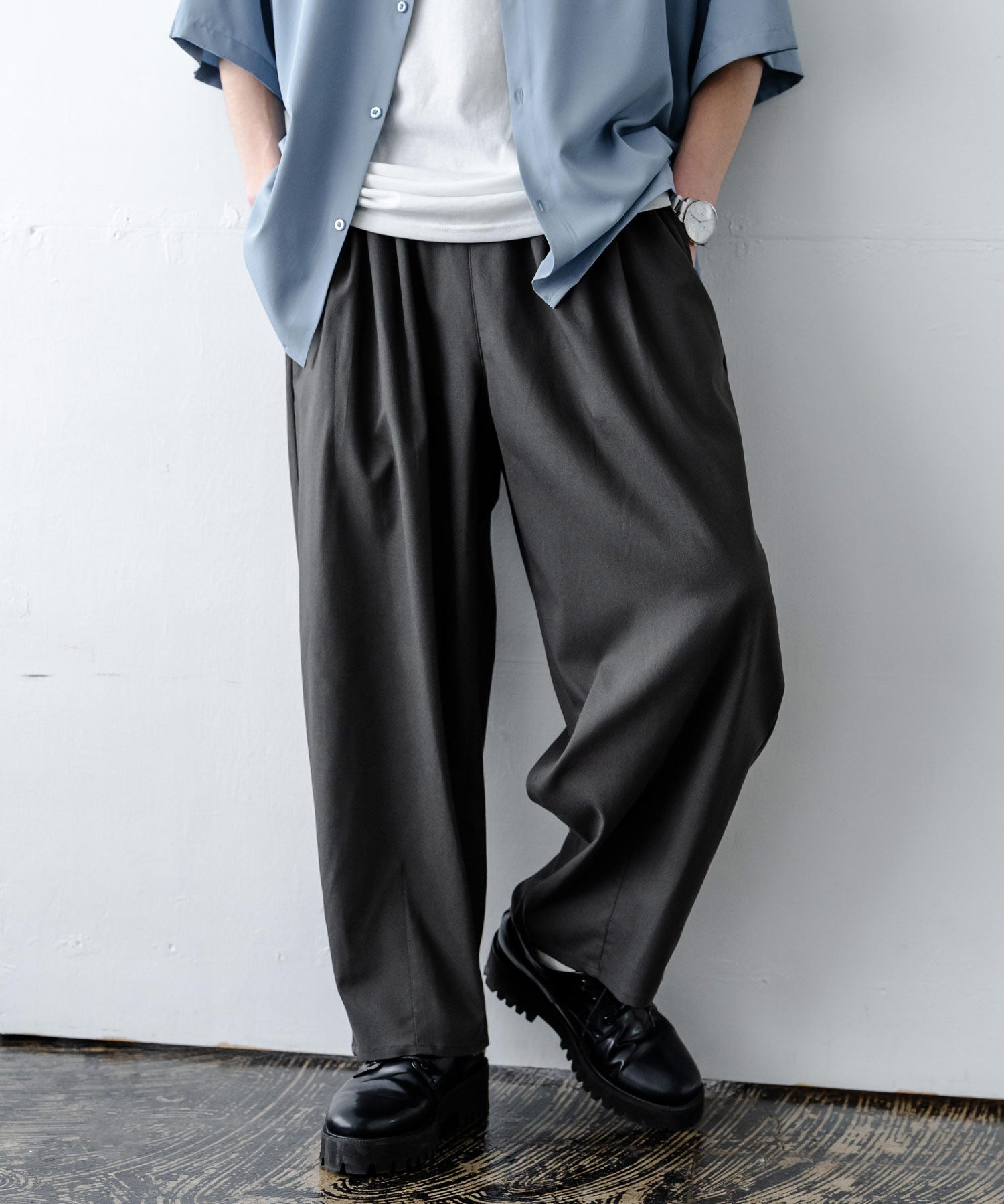 多機能 接触冷感ストレッチUVカットイージーバルーンパンツ 15372