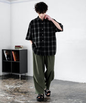 多機能 接触冷感ストレッチUVカットイージーバルーンパンツ 15372