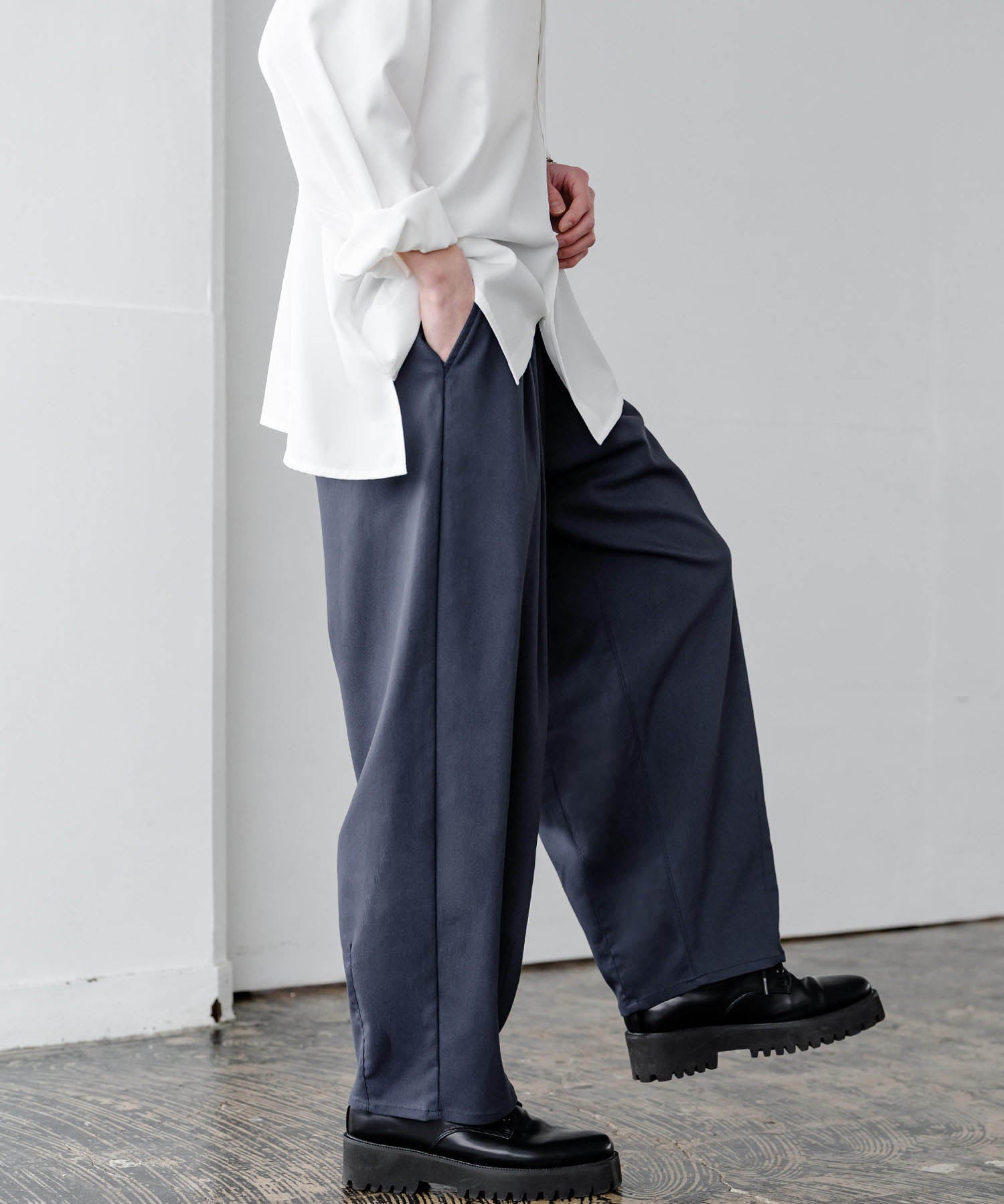 多機能 接触冷感ストレッチUVカットイージーバルーンパンツ 15372