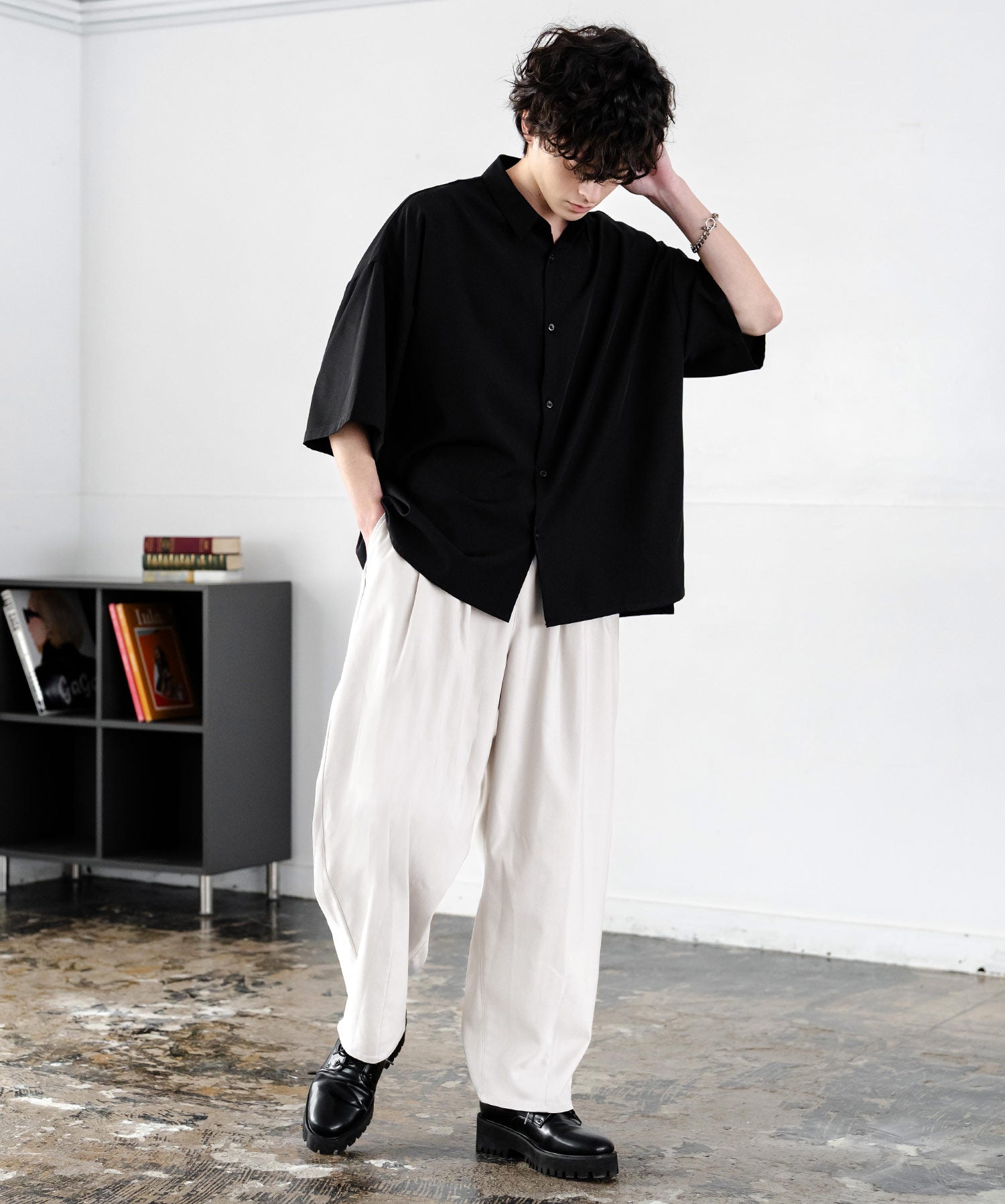 多機能 接触冷感ストレッチUVカットイージーバルーンパンツ 15372