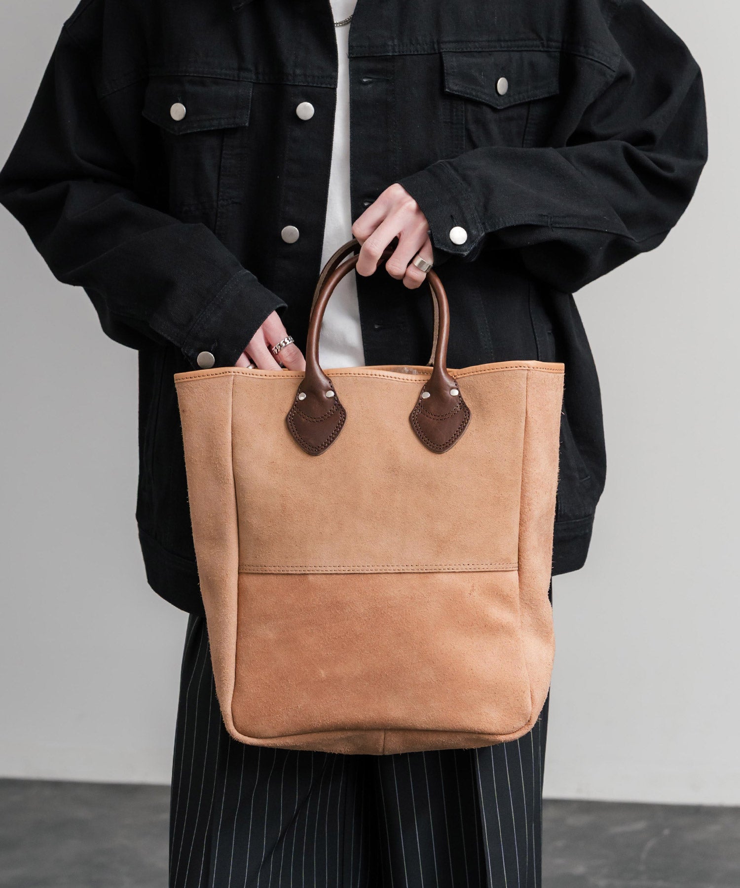 Butler Verner Sails バトラーバーナーセイルズ 日本製 国産 スエード加工トートバッグ JI-3016 15373