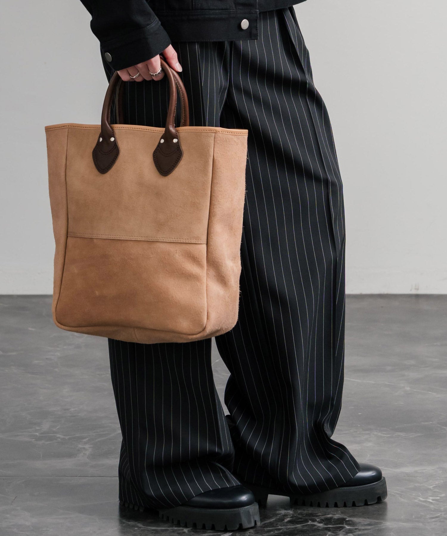 Butler Verner Sails バトラーバーナーセイルズ 日本製 国産 スエード加工トートバッグ JI-3016 15373