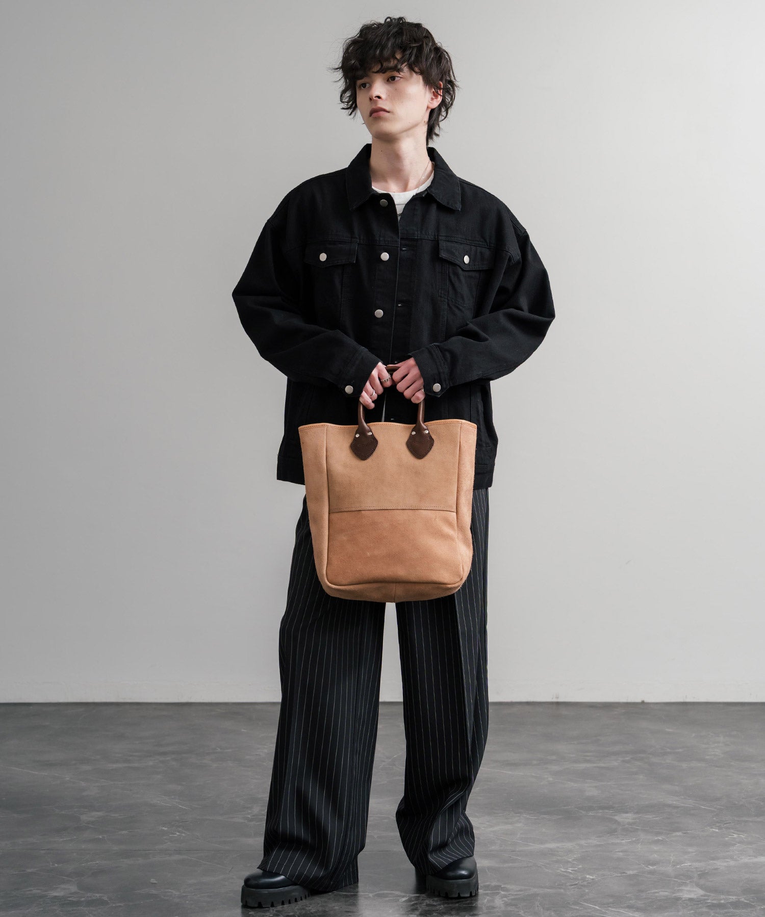 Butler Verner Sails バトラーバーナーセイルズ 日本製 国産 スエード加工トートバッグ JI-3016 15373