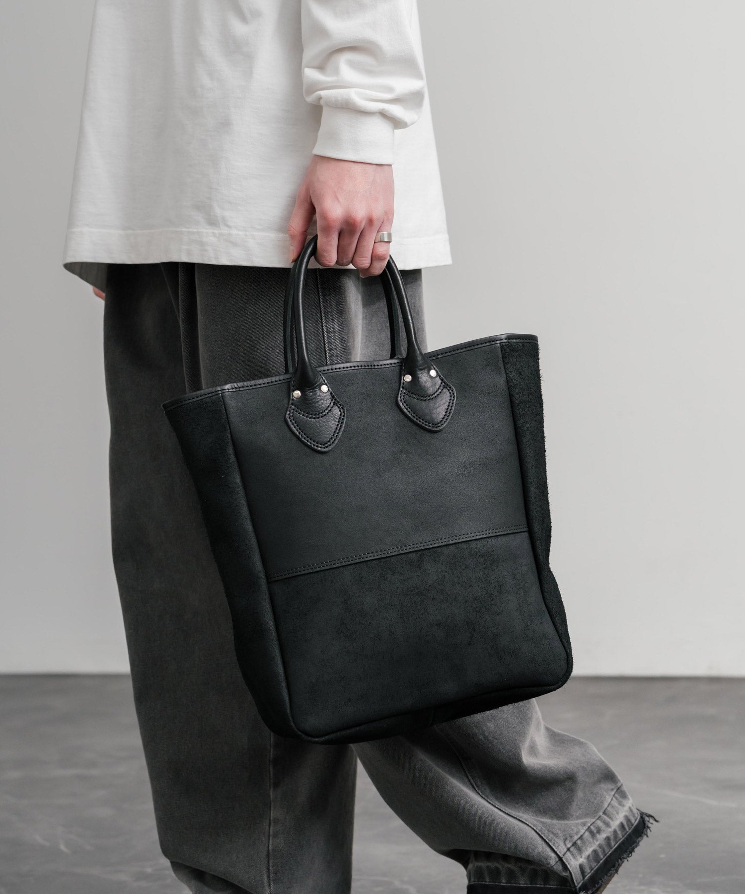 Butler Verner Sails バトラーバーナーセイルズ 日本製 国産 スエード加工トートバッグ JI-3016 15373