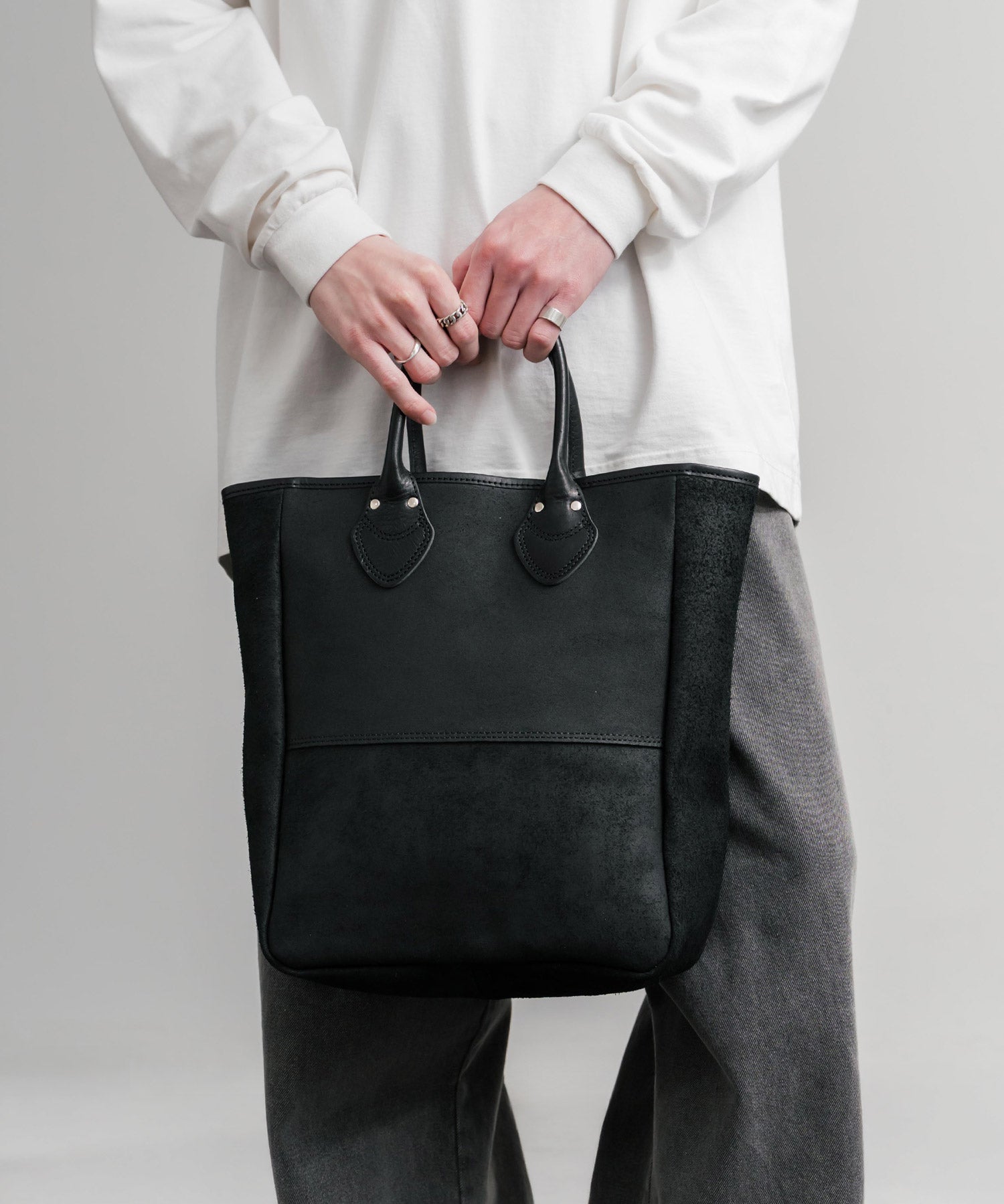 Butler Verner Sails バトラーバーナーセイルズ 日本製 国産 スエード加工トートバッグ JI-3016 15373