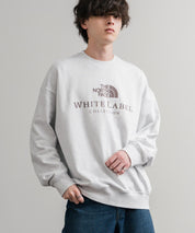 日本未展開モデル THE NORTH FACE ザ・ノースフェイス WHITE LABEL ホワイトレーベル TNF SIGNATURE SWEATSHIRTS クルーネック長袖スウェットトレーナー 15380