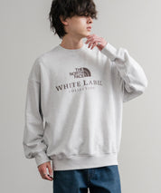 日本未展開モデル THE NORTH FACE ザ・ノースフェイス WHITE LABEL ホワイトレーベル TNF SIGNATURE SWEATSHIRTS クルーネック長袖スウェットトレーナー 15380