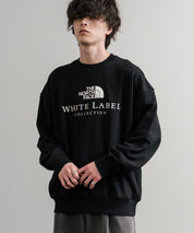日本未展開モデル THE NORTH FACE ザ・ノースフェイス WHITE LABEL ホワイトレーベル TNF SIGNATURE SWEATSHIRTS クルーネック長袖スウェットトレーナー 15380