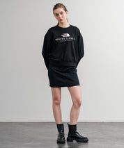 日本未展開モデル THE NORTH FACE ザ・ノースフェイス WHITE LABEL ホワイトレーベル TNF SIGNATURE SWEATSHIRTS クルーネック長袖スウェットトレーナー 15380
