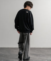 日本未展開モデル THE NORTH FACE ザ・ノースフェイス WHITE LABEL ホワイトレーベル TNF SIGNATURE SWEATSHIRTS クルーネック長袖スウェットトレーナー 15380