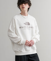 日本未展開モデル THE NORTH FACE ザ・ノースフェイス WHITE LABEL ホワイトレーベル TNF SIGNATURE SWEATSHIRTS クルーネック長袖スウェットトレーナー 15380