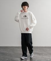 日本未展開モデル THE NORTH FACE ザ・ノースフェイス WHITE LABEL ホワイトレーベル TNF SIGNATURE SWEATSHIRTS クルーネック長袖スウェットトレーナー 15380
