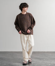 【SUBU/スブ】 サンダル F-line/ワンポイントロゴ刺繍モックシューズスリッポンスリッパ 15384