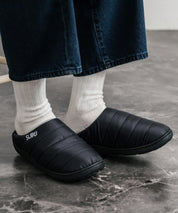 【SUBU/スブ】 サンダル F-line/ワンポイントロゴ刺繍モックシューズスリッポンスリッパ 15384