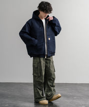 Carhartt カーハート DUCK QUILTED FLANNEL-LINED ACTIVE JACKET オーバーサイズアクティブフードジャケット 15385
