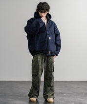 Carhartt カーハート DUCK QUILTED FLANNEL-LINED ACTIVE JACKET オーバーサイズアクティブフードジャケット 15385