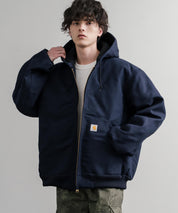 Carhartt カーハート DUCK QUILTED FLANNEL-LINED ACTIVE JACKET オーバーサイズアクティブフードジャケット 15385