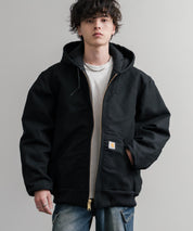 Carhartt カーハート DUCK QUILTED FLANNEL-LINED ACTIVE JACKET オーバーサイズアクティブフードジャケット 15385