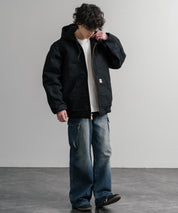 Carhartt カーハート DUCK QUILTED FLANNEL-LINED ACTIVE JACKET オーバーサイズアクティブフードジャケット 15385