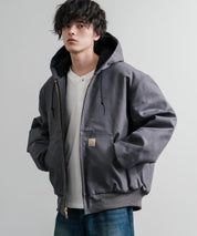 新色追加 Carhartt カーハート DUCK QUILTED FLANNEL-LINED ACTIVE JACKET オーバーサイズアクティブフードジャケット 15385