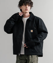 Carhartt カーハート DUCK DETROIT JACKET BLANKET LINED オーバーサイズ襟コーデュロイデトロイトジャケット 15386