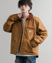 Carhartt カーハート DUCK DETROIT JACKET BLANKET LINED オーバーサイズ襟コーデュロイデトロイトジャケット 15386