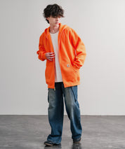 Carhartt カーハート MIDWEIGHT HOODED ZIP-FRONT SWEATSHIRT オーバーサイズ裏起毛長袖フルジップパーカー 15387