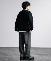 Upscape Audience アップスケープオーディエンス 日本製 国産 尾州 コットンキルトノーカラースナップジャケット AUD7330 15388