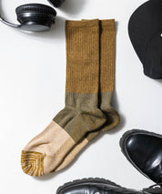 ANONYMOUSISM アノニマスイズム 日本製モックパイルクルー丈スニーカーソックス 15389