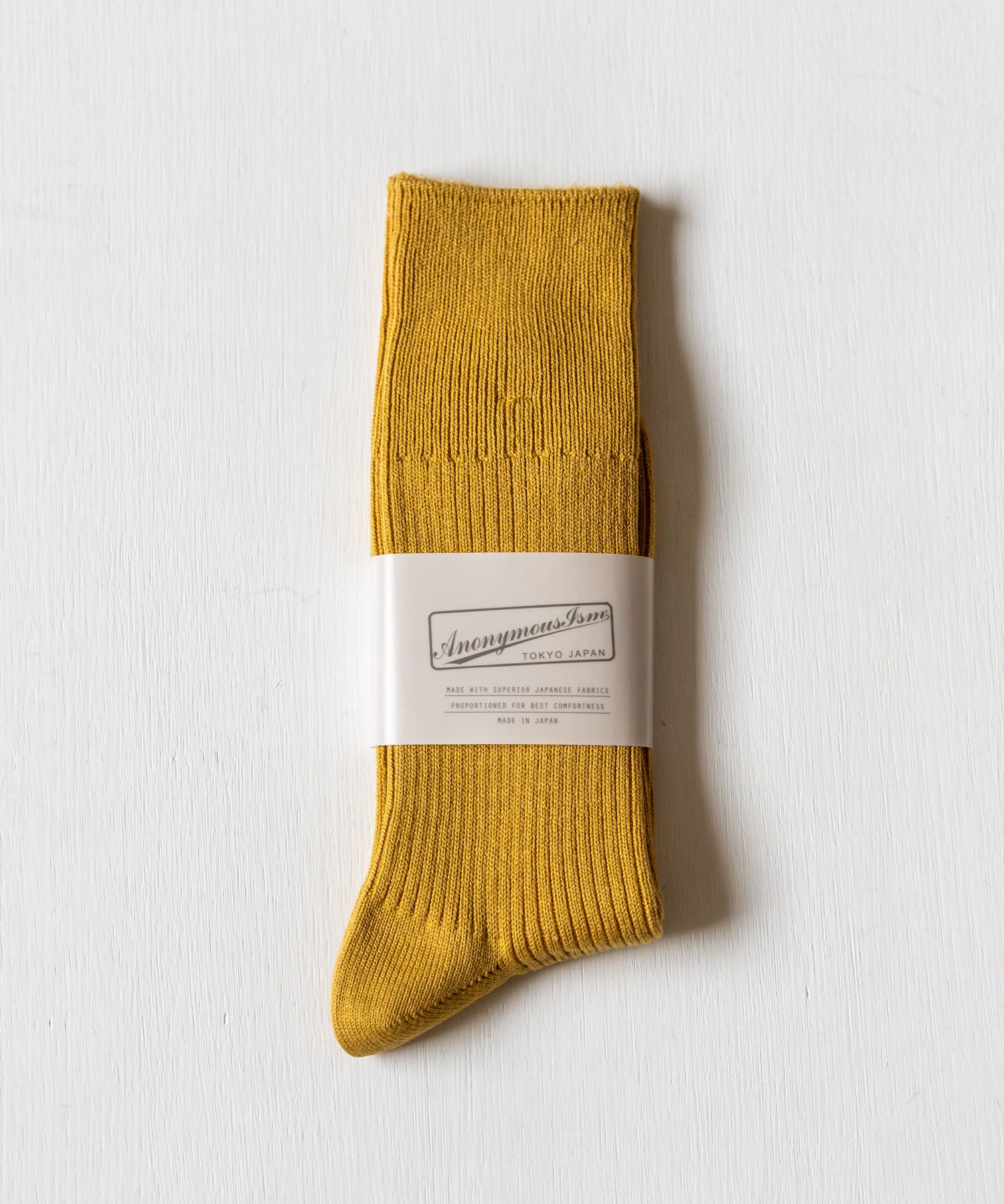 ANONYMOUSISM アノニマスイズム 日本製ブリリアントクルー丈スニーカーソックス 15391