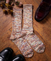 ANONYMOUSISM アノニマスイズム 日本製ミックスカラークルー丈スニーカーソックス 15392