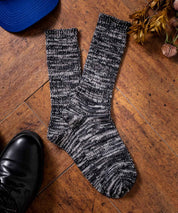 ANONYMOUSISM アノニマスイズム 日本製ミックスカラークルー丈スニーカーソックス 15392