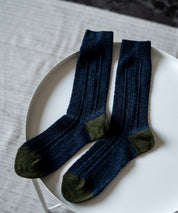 ANONYMOUSISM アノニマスイズム 日本製 国産 WOOLカシミヤリンクスコンビクルー丈スニーカーソックス 15395