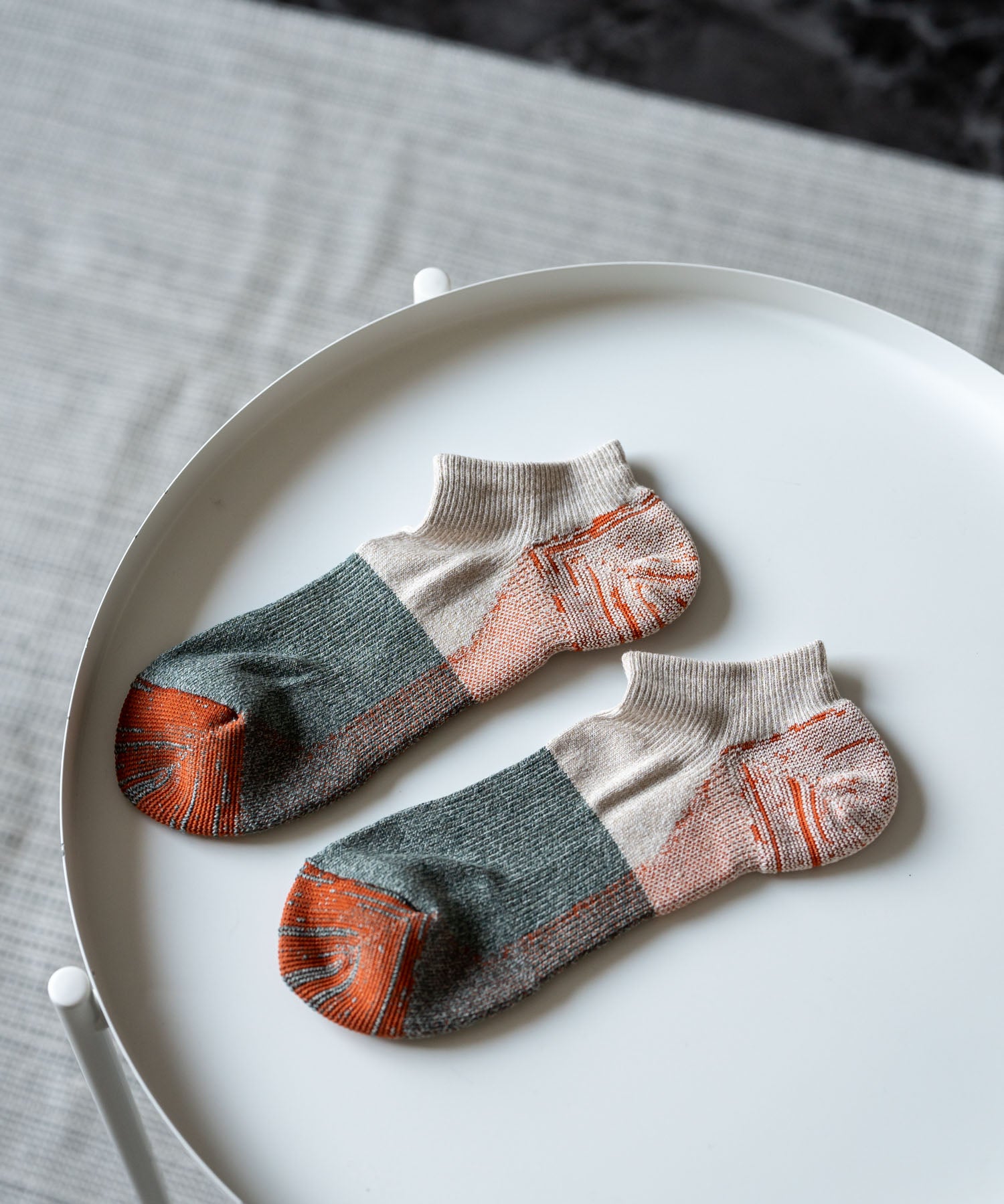 ANONYMOUSISM アノニマスイズム 日本製モックパイルアンクル丈スニーカーソックス 15396