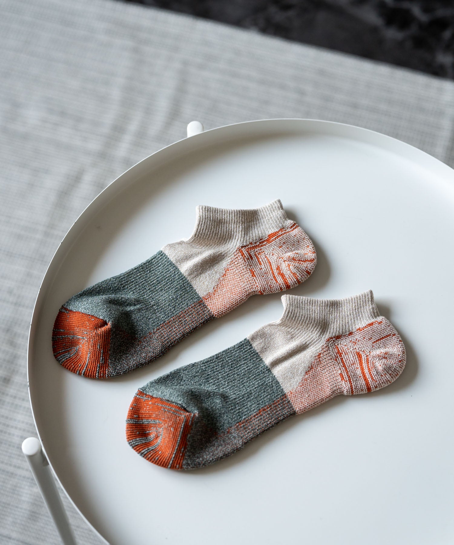 ANONYMOUSISM アノニマスイズム 日本製モックパイルアンクル丈スニーカーソックス 15396