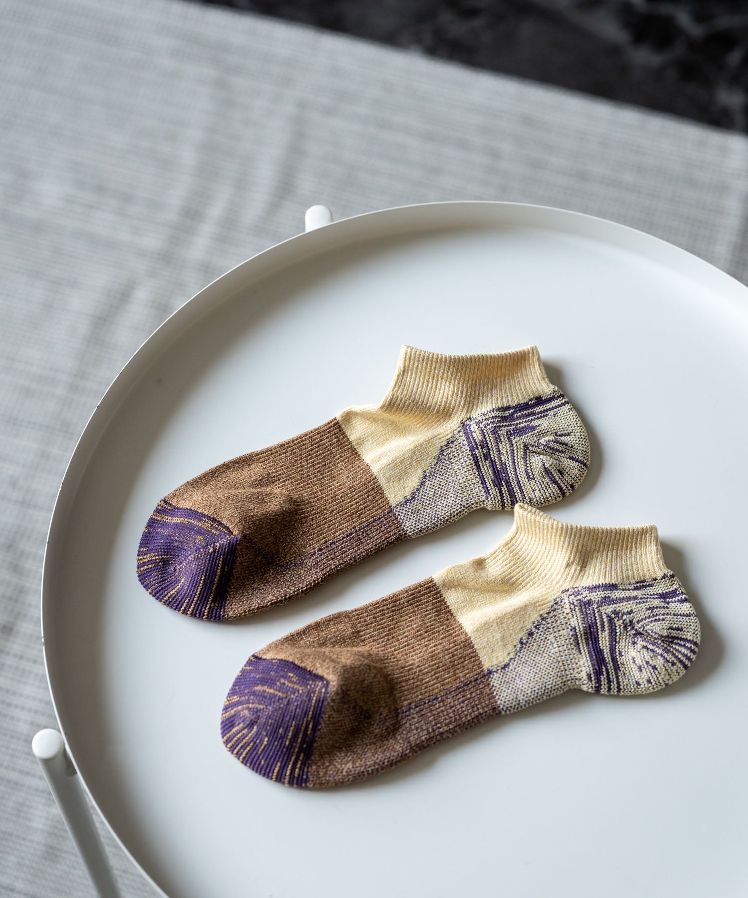 ANONYMOUSISM アノニマスイズム 日本製モックパイルアンクル丈スニーカーソックス 15396