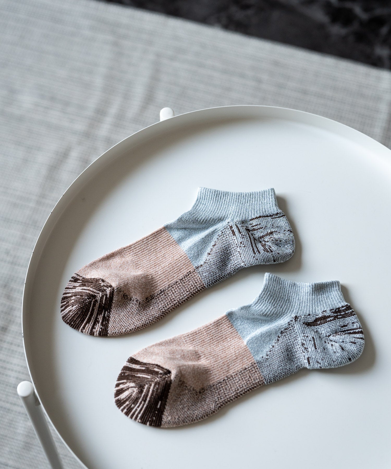 ANONYMOUSISM アノニマスイズム 日本製モックパイルアンクル丈スニーカーソックス 15396