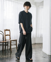 AIR TEC+ 接触冷感・遮熱・UVカット 多機能ヘンリーネック半袖Tシャツ 15428