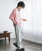 AIR TEC+ 接触冷感・遮熱・UVカット 多機能ヘンリーネック半袖Tシャツ 15428