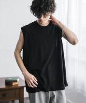 AIR TEC+ 接触冷感・遮熱・UVカットノースリーブTシャツ 15430