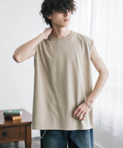 AIR TEC+ 接触冷感・遮熱・UVカットノースリーブTシャツ 15430